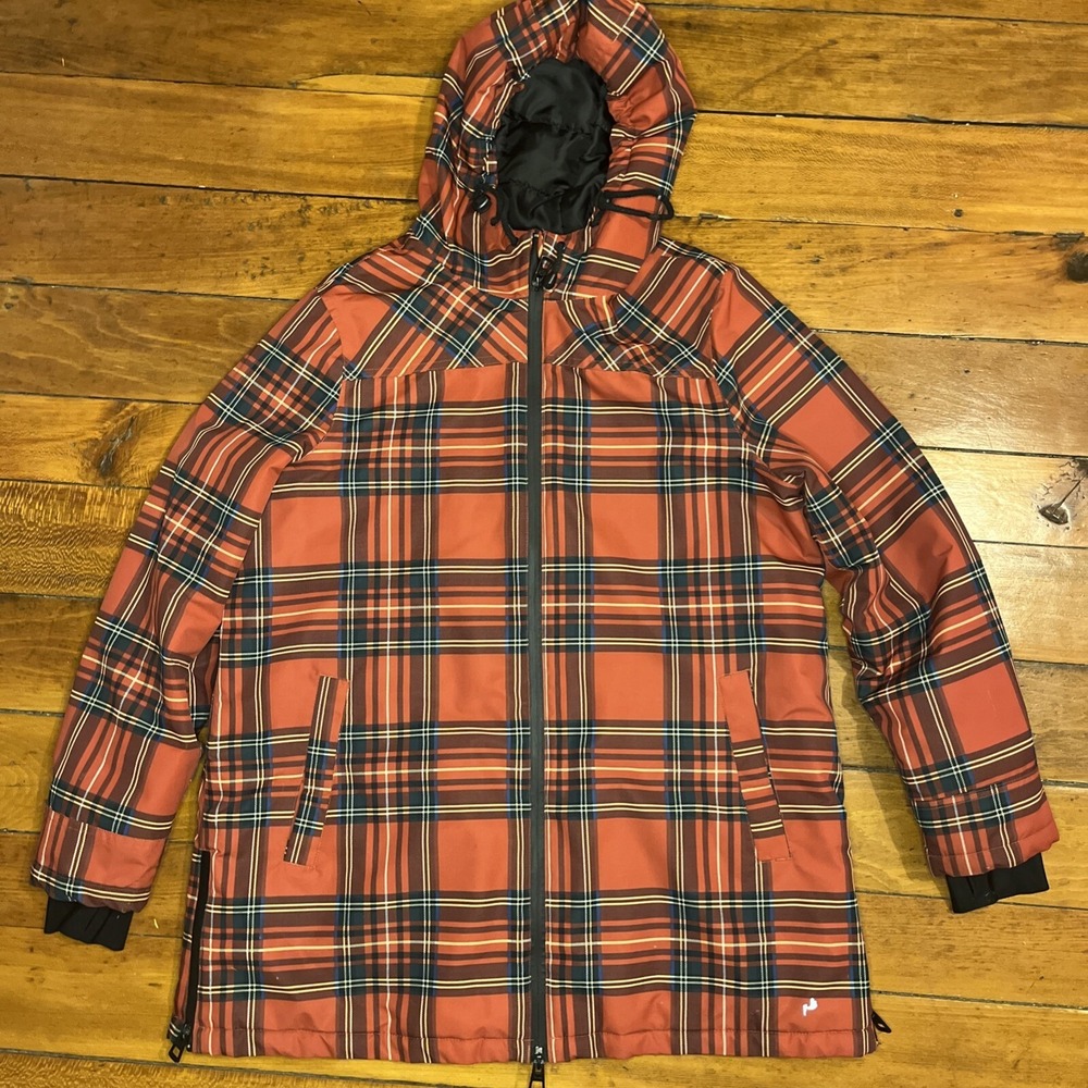 Artic Expedition Plaid Coat Red Size Large Outdoors Polar Loft